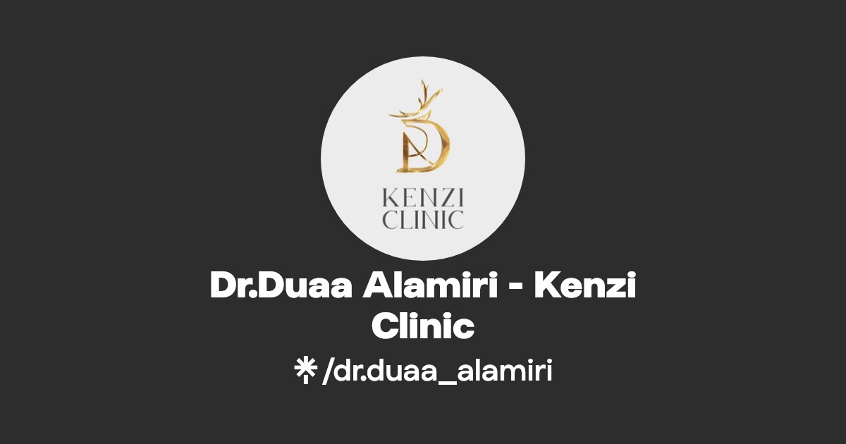 Dr.Duaa Alamiri - Kenzi Clinic