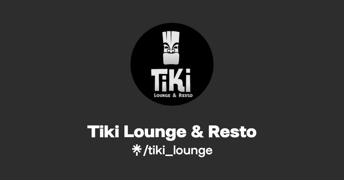 Tiki Lounge &amp; Resto
