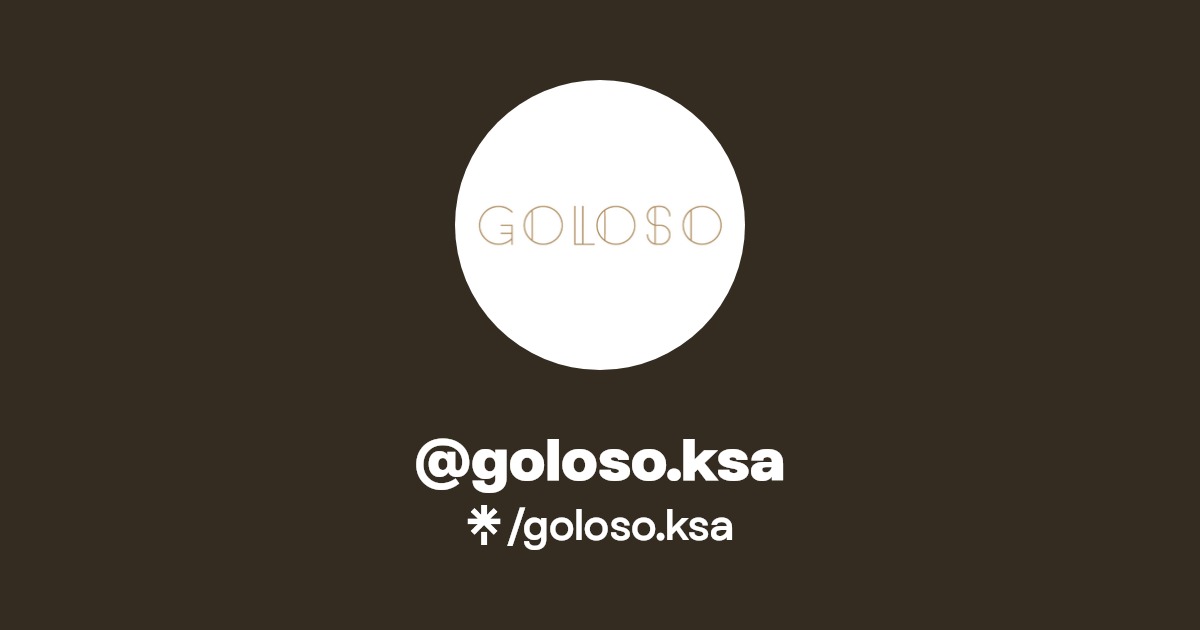 goloso.ksa