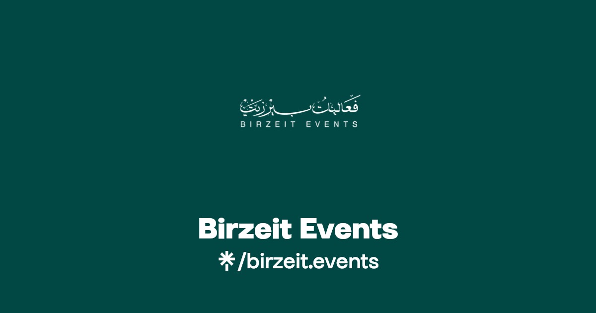 Birzeit Events
