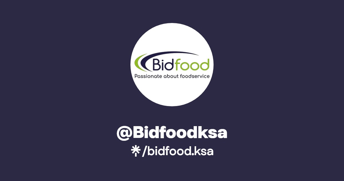 @Bidfoodksa