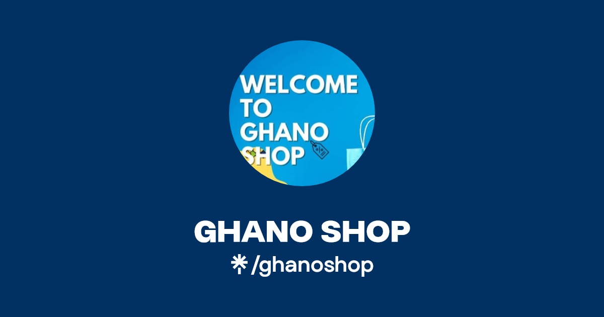 GHANO SHOP